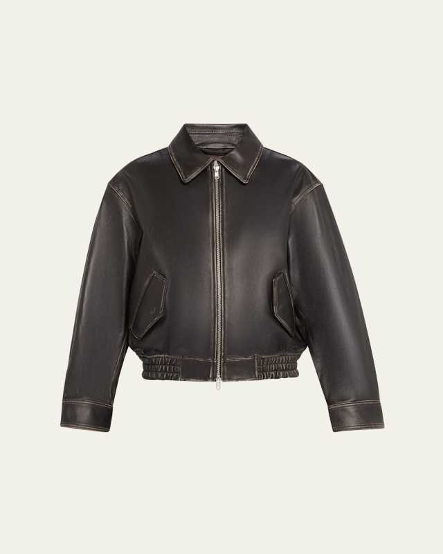 Blouson Leather Jacket